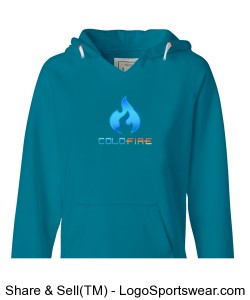 Coldfire Female Hoodie Turqberry Design Zoom