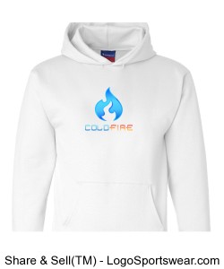 Coldfire Hoodie White Design Zoom