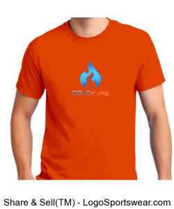 Coldfire T-shirt Orange Design Zoom