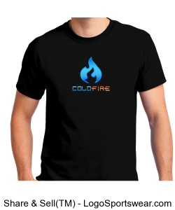 Coldfire T-Shirt Black Design Zoom