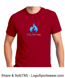 Coldfire T-Shirt Red Design Zoom