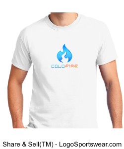 Coldfire T-Shirt White Design Zoom