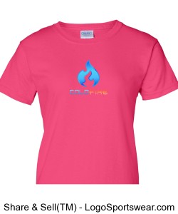Coldfire Female T-shirt Pink Design Zoom