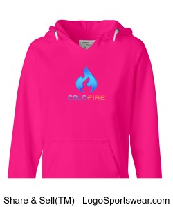 Coldfire Female Hoodie Pink Design Zoom