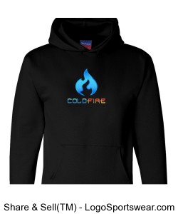 Coldfire Hoodie Black Design Zoom